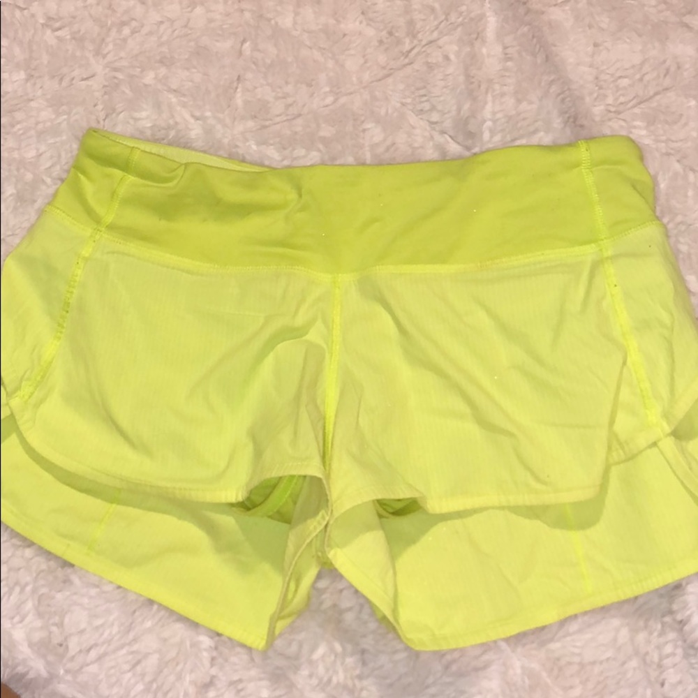 Size 4 Lululemon shorts